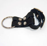 Leather and Metal Cock Ring